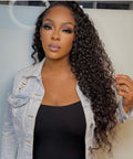 Deep Curly Frontal Wig